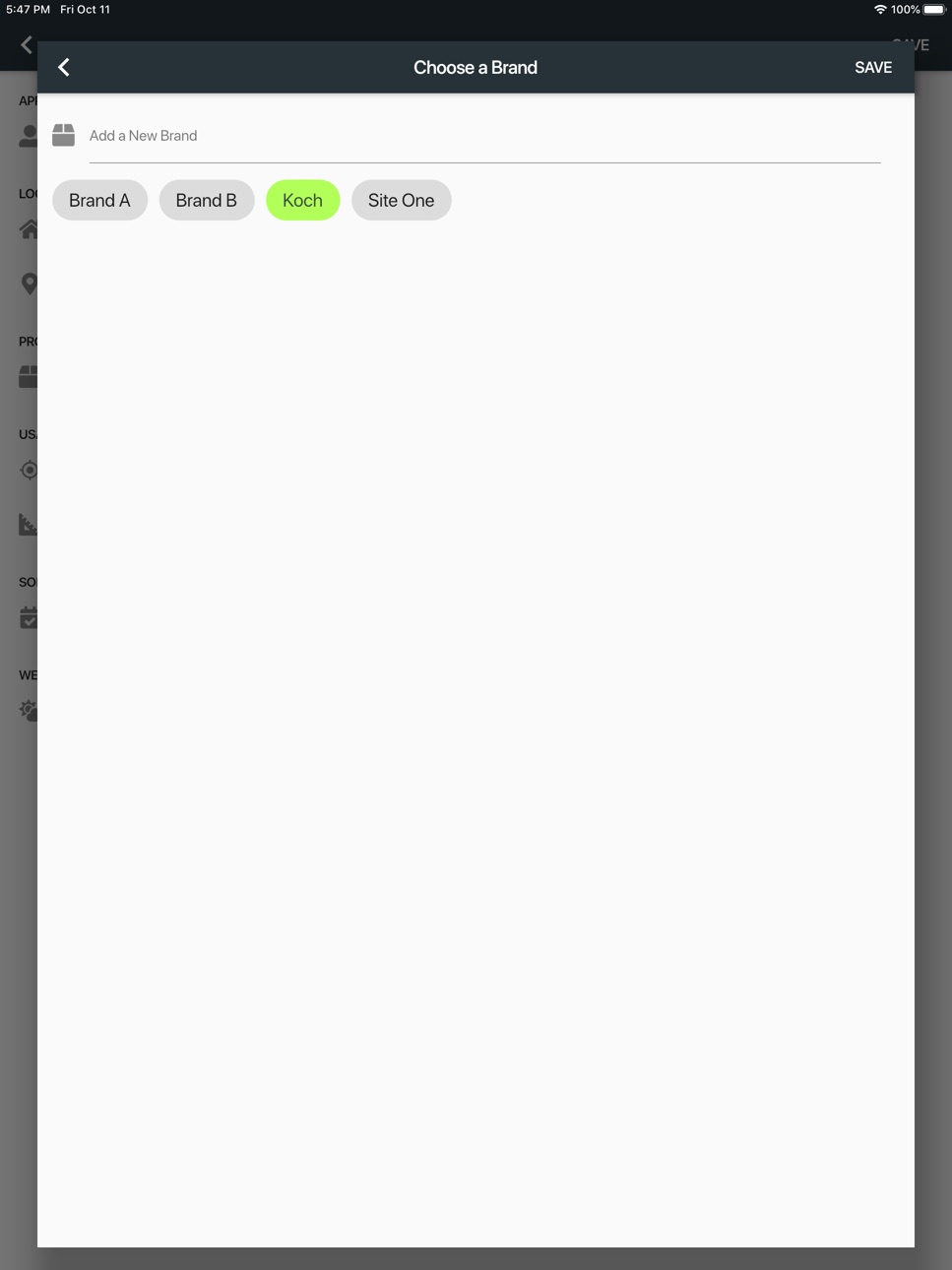 iPad screenshot