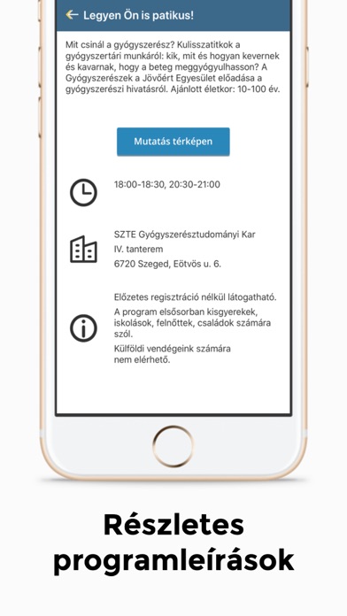 Screenshot #3 pour SZTE Kutatók Éjszakája