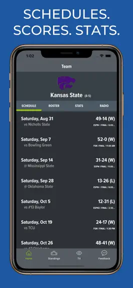 Game screenshot Kansas State Football Schedule mod apk