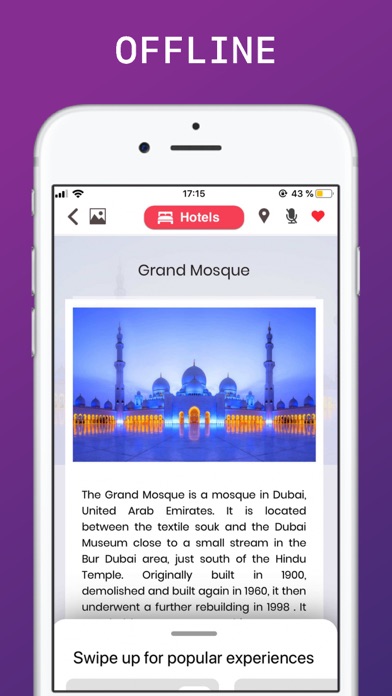 Dubai Travel Guide Offline Screenshot
