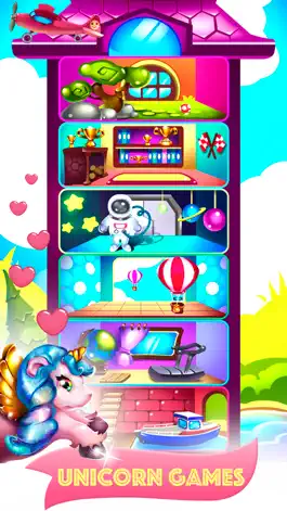 Game screenshot Cute Unicorn: running games mod apk