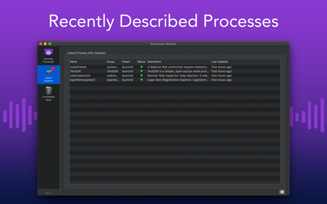 ‎Process Monitor Screenshot