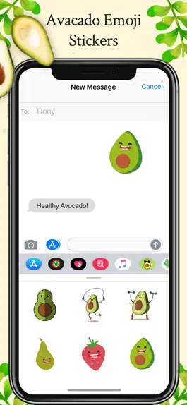 Game screenshot Avacado Emoji Stickers hack