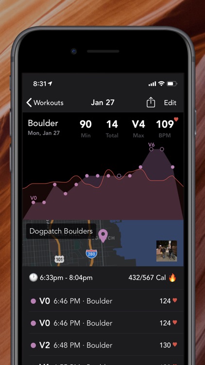 Pinnacle Climb Log screenshot-3
