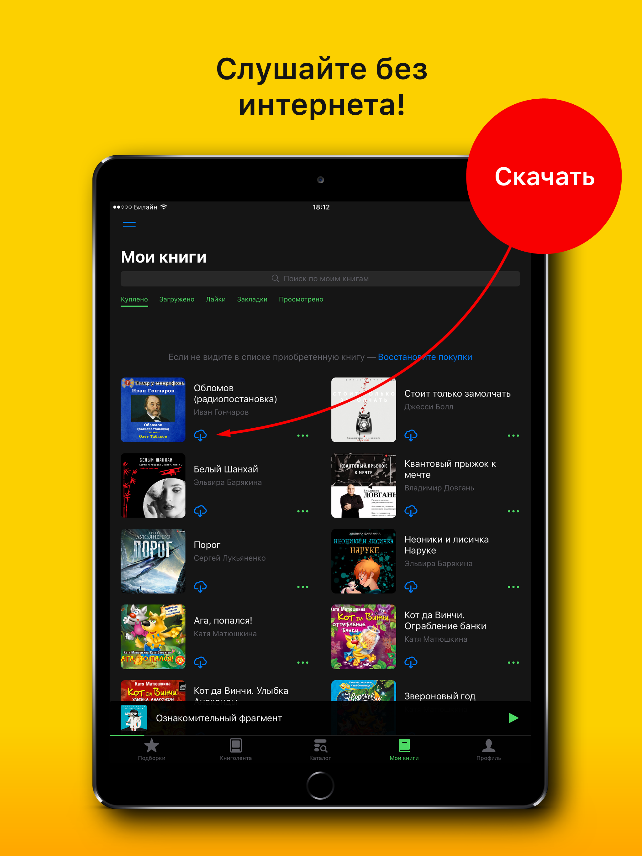 Аудиокниги слушать screenshot 14