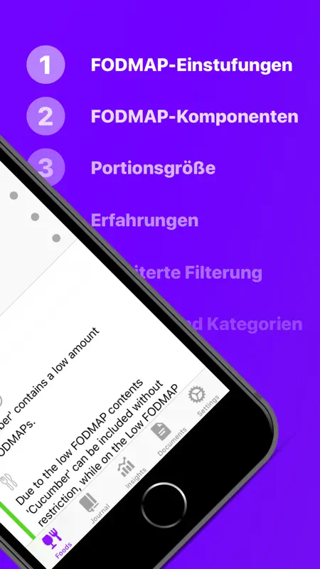FODMAPLAB: Low FODMAP Diät-App screenshot 3 of 10