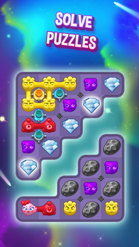 #2. Aliens in Chains Space Puzzle (iOS) 由: Liquid Games