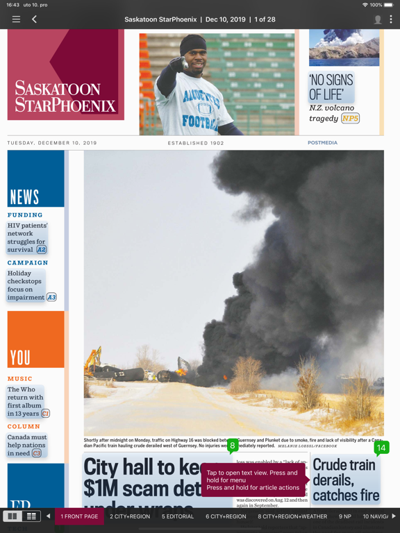 Screenshot #4 pour The StarPhoenix ePaper