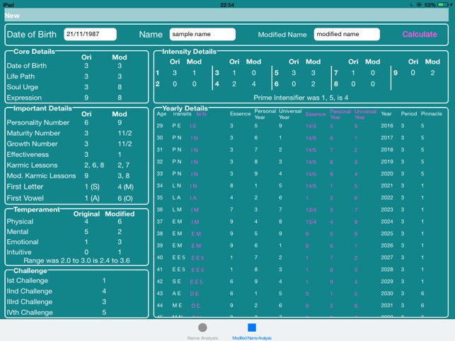 Virtual Numerology for iPad(圖4)-速報App