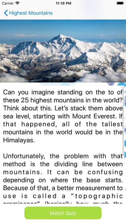 Highest Mountains In The World