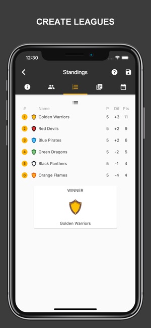 Winner - Tournament Maker App on the App Store