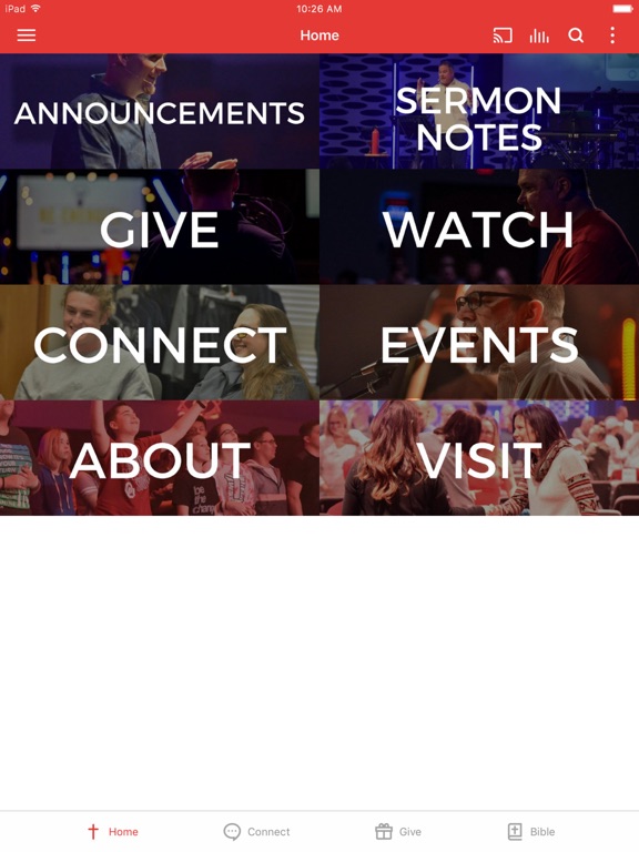 Westmoore Community Church OKC iPad screenshot 1 - Lifestyle app