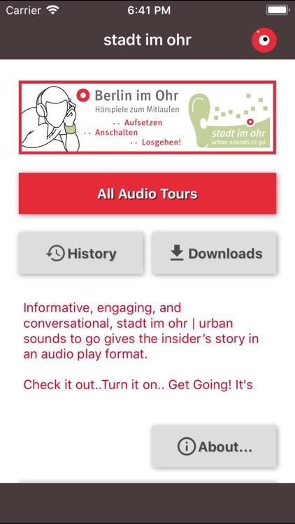 stadt im ohr audio tour Berlin