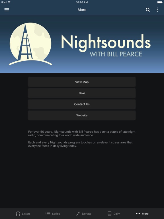 Nightsounds iPad screenshot 3 - Lifestyle app