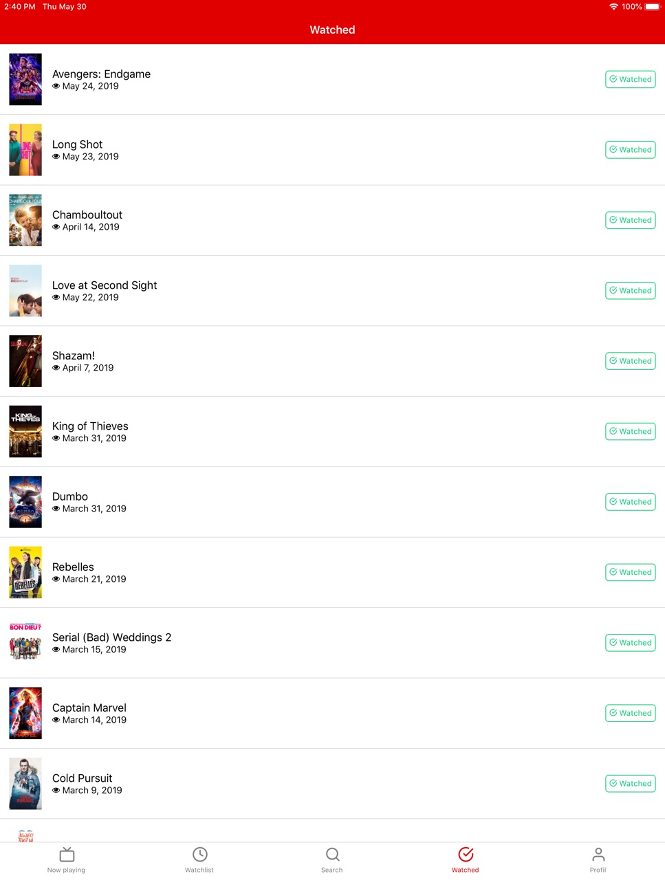 iPad screenshot