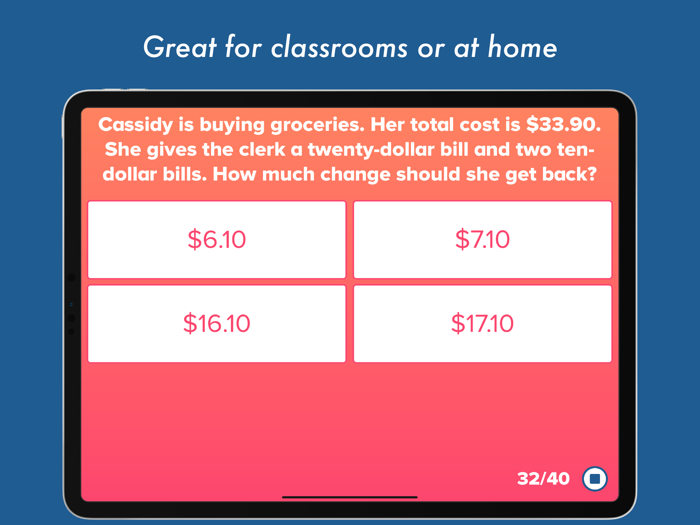 4th Grade Math Testing Prep