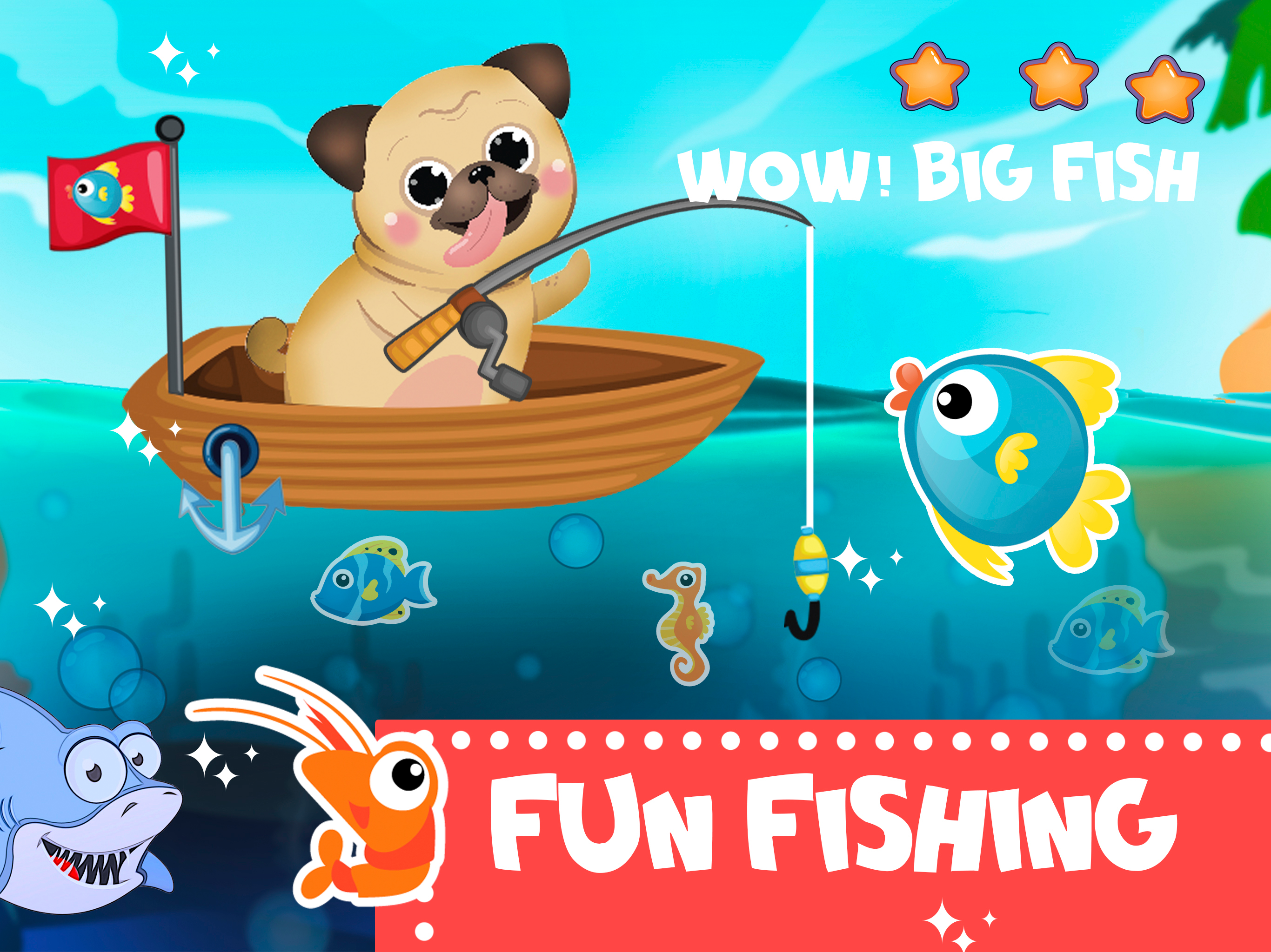 Puppy fishing - Funny pals screenshot 5