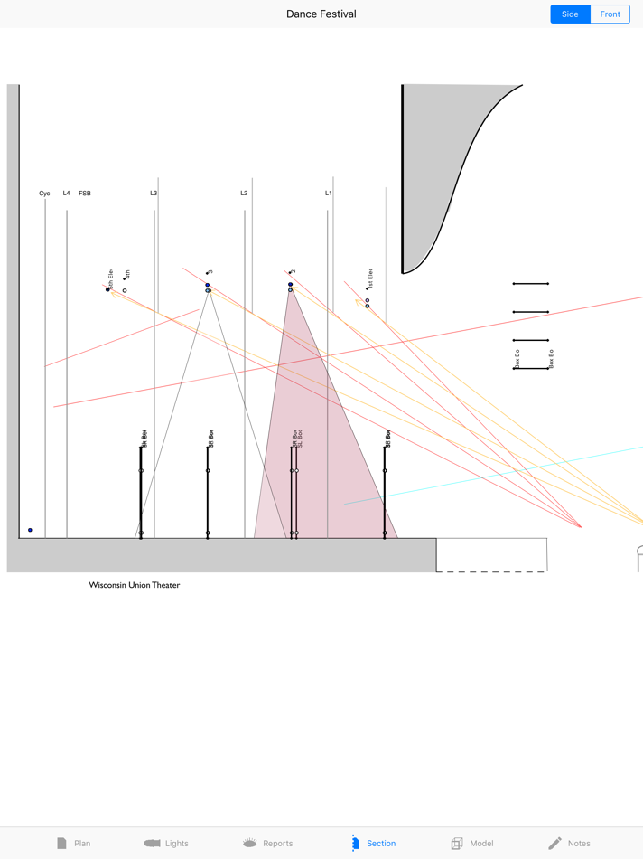 #5. LXBeams2Go (iOS) 由: Claude Heintz Design