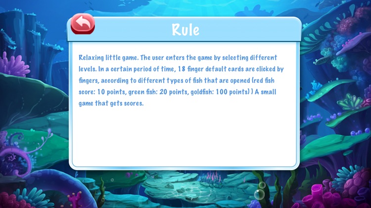 Cartoon fishing card flip game screenshot-3