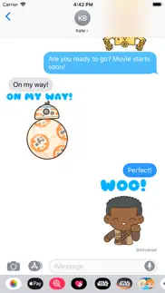the rise of skywalker stickers iphone capturas de pantalla 4