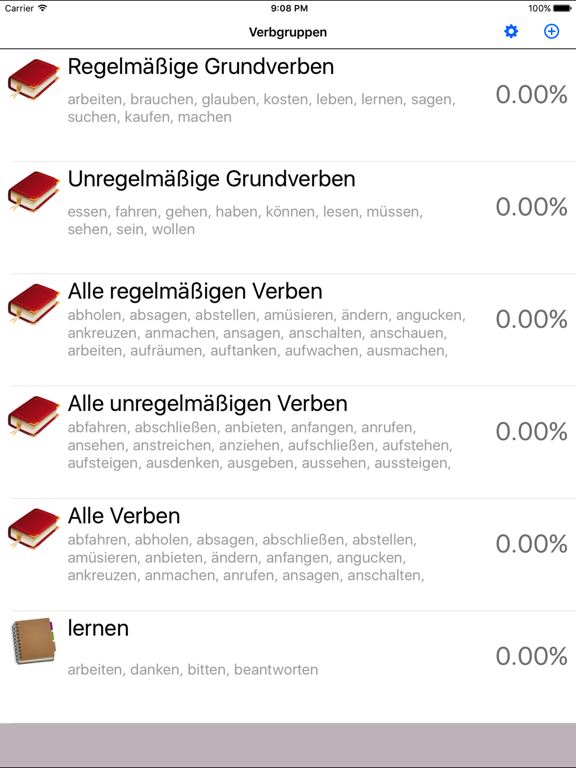 Screenshot #4 pour Verben - Trainer PRO
