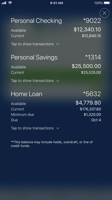 SSSCU Mobile Banking Screenshot