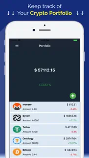 coin markets - crypto tracker iphone screenshot 2