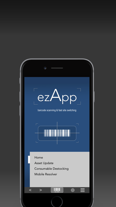 ezApp Pro Barcode Scanner Screenshot