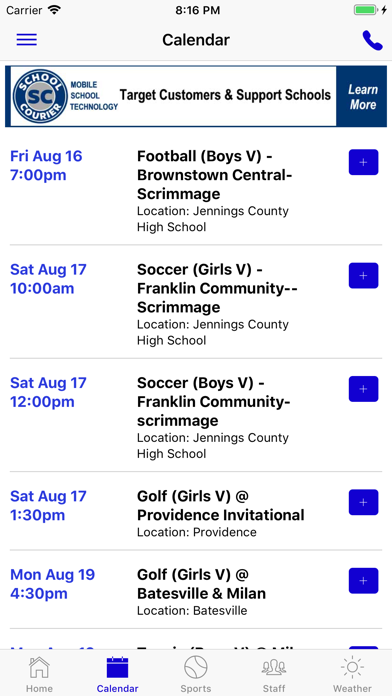 Jennings County Athletics - IN screenshot 4