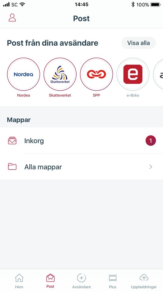 #2. e-Boks.se (iOS) 由: e-Boks