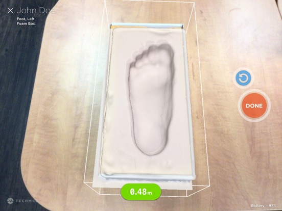 Screenshot #6 pour Footletic 3D Scan