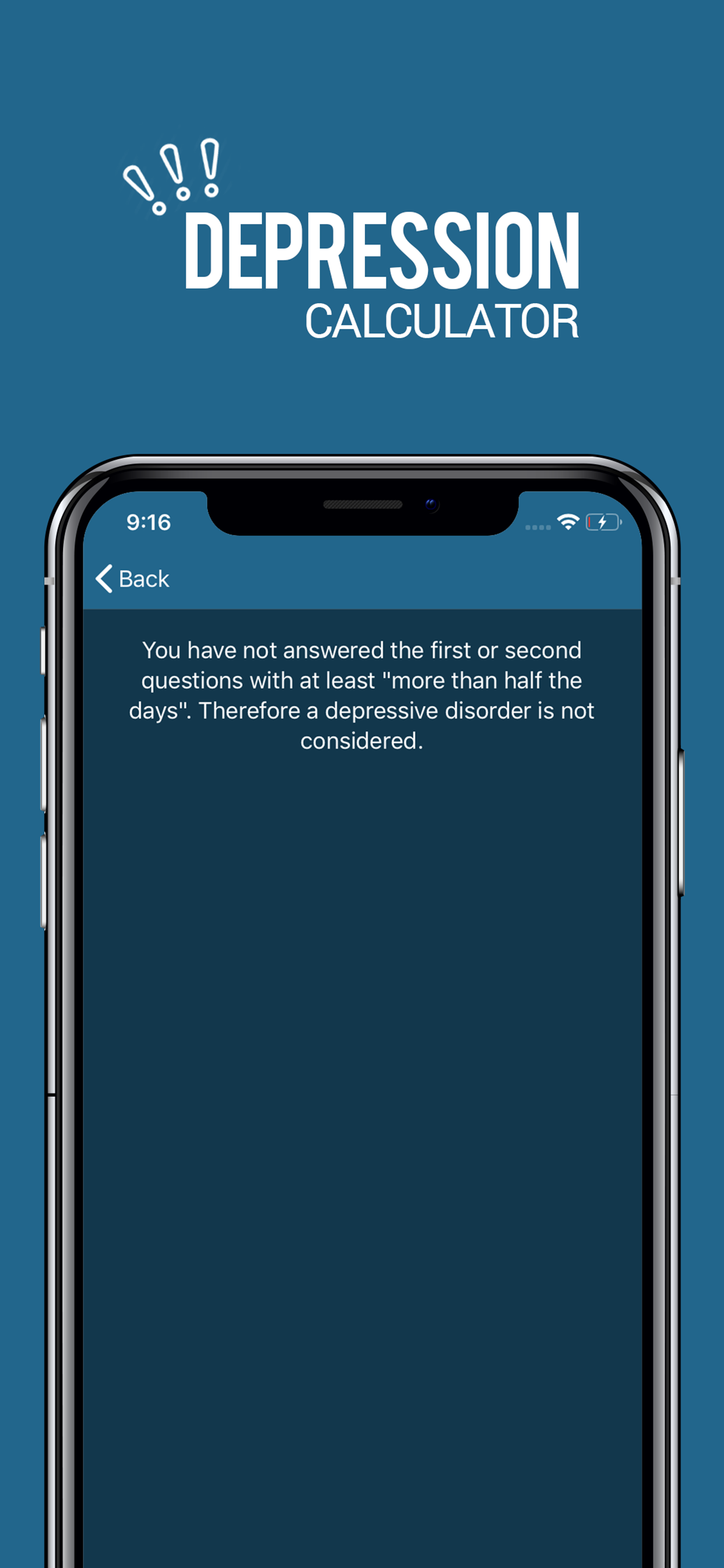 Depression Calculator screenshot 6