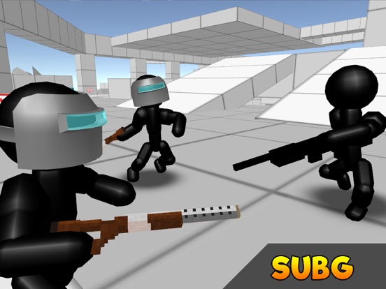Stickman Unknown Battlegrounds iPad screenshot