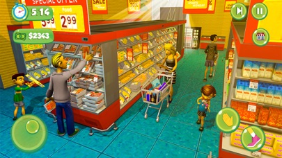スーパーマーケット ショッピング 女の子 ゲームのおすすめ画像2