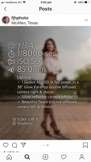 Captura de pantalla de Photo Summary en iPhone 3