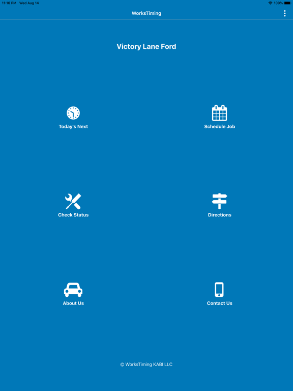 WorksTiming iPad screenshot 1 - Business app