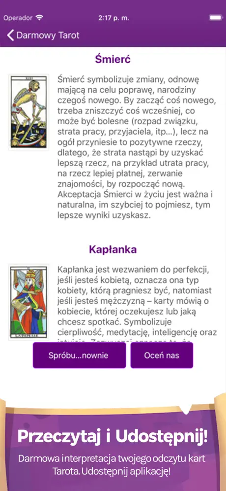 Tarot dzienny & tarot postaw