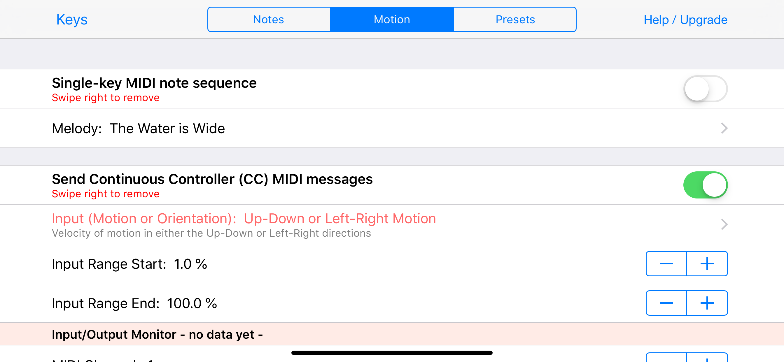 Motion Synth