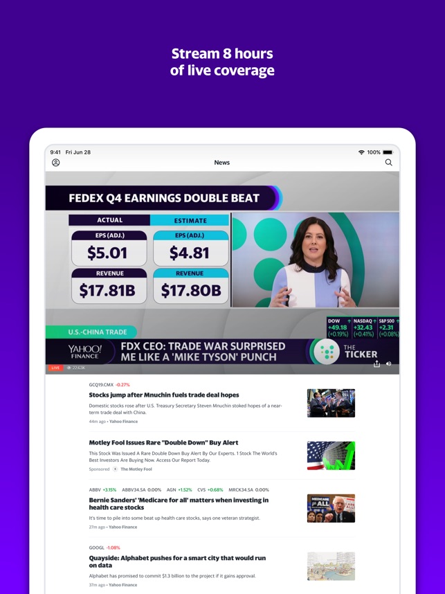 Yahoo Finance On The App Store