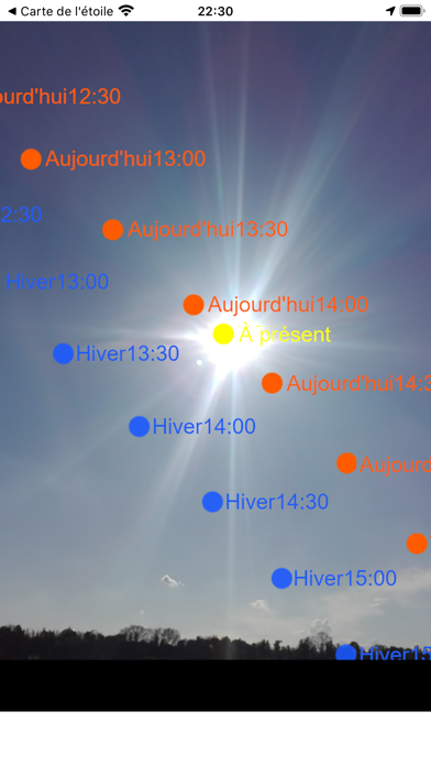 Screenshot #3 pour La trajectoire du soleil