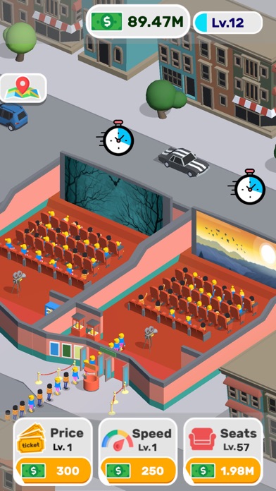 Idle Movie Theatre Screenshot