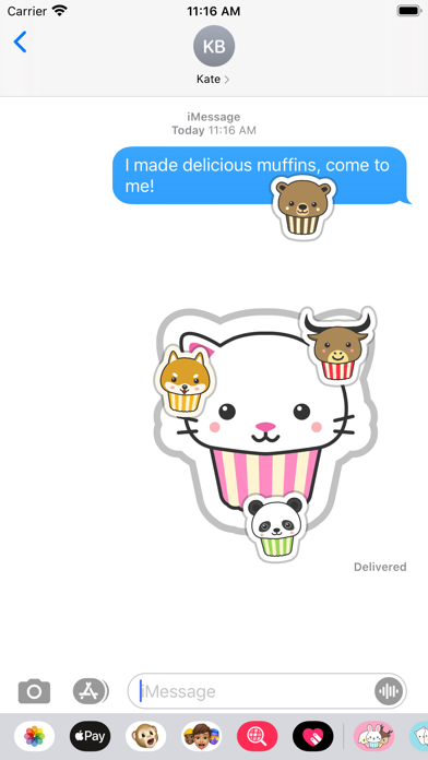 Screenshot #1 pour Cute Muffin Pets