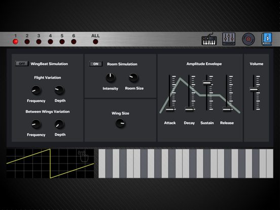 Screenshot #4 pour Bumbly Synthesizer