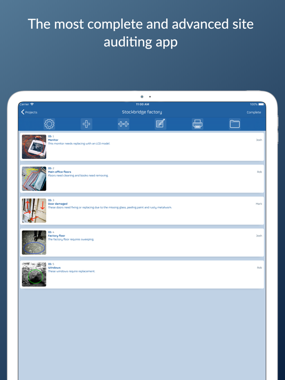 Snag List Pro - Audit & Report