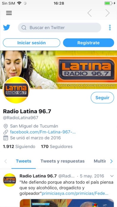 Fm Latina 96.7 screenshot 3