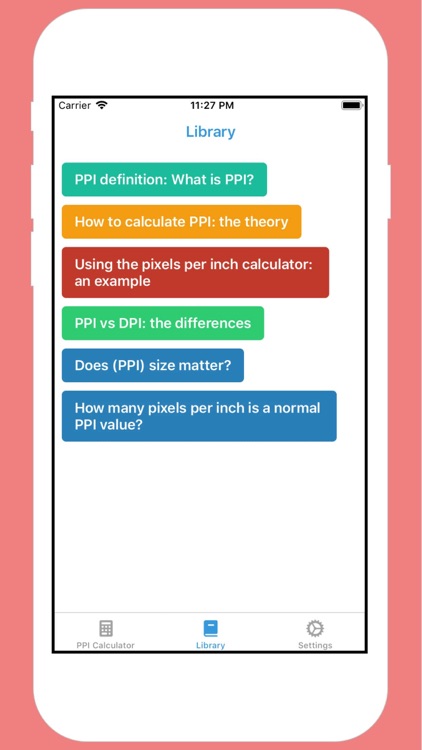 PPI Calc - DPI Calculator