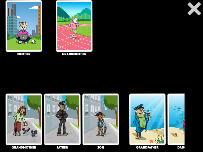 Happy Family - card game