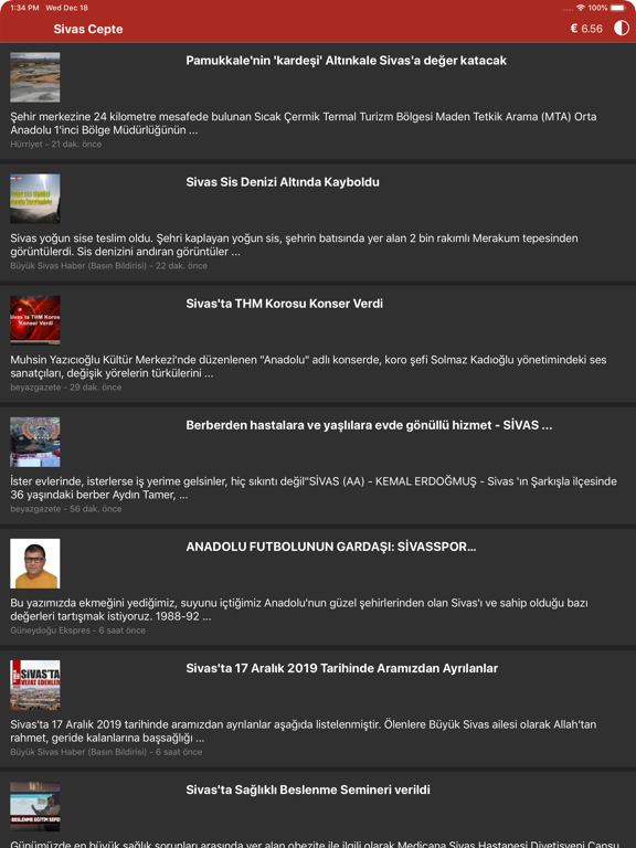 Screenshot #6 pour Sivas Cepte - Güncel Haberler