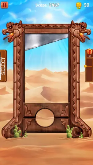 Captura de pantalla de Finger Slayer en iPhone 4
