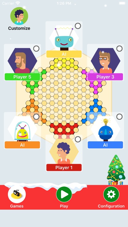 Chinese Checkers.